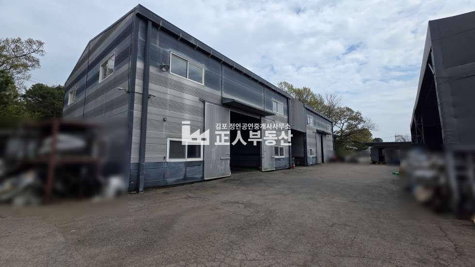 경기 김포시 통진읍 동을산리 가,나,다동 통진 건평120평 가설 60평 호이스트완비 외부컨테이너사무실ok 매매 매물번호 11136 사진 1