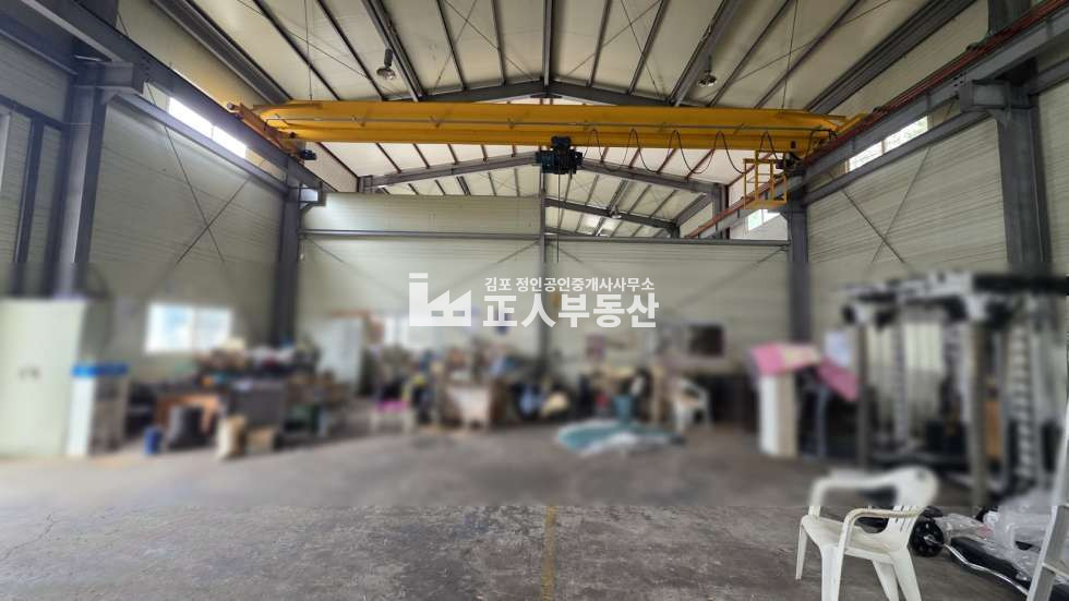 경기 김포시 통진읍 동을산리 가,나,다동 통진 건평120평 가설 60평 호이스트완비 외부컨테이너사무실ok 매매 매물번호 11136 사진 9