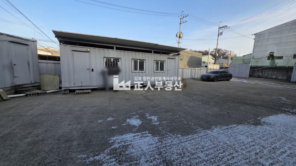 경기 김포시 대곶면 석정리 대곶 단독마당 주물공장 40피트츄레라ok 호이스트2톤 월세 매물번호 11057 사진 4