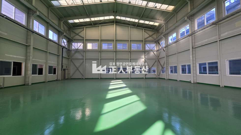 경기 김포시 양촌읍 학운리 나동 학운산단 200평공장 전력150kw 가능코드 C29 높은층고 물류창고추천 월세 매물번호 11060 사진 6