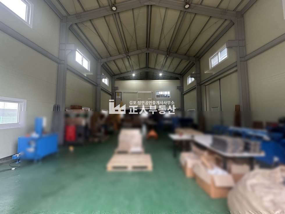 경기 김포시 통진읍 옹정리 다동 통진 신축급 창고 건평 60평 대형차량진입가능 까치발설치완료 월세 매물번호 11156 사진 4